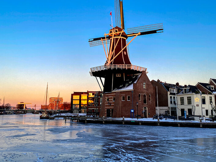 Netherlands, Haarlem, Mill, The Adriaan